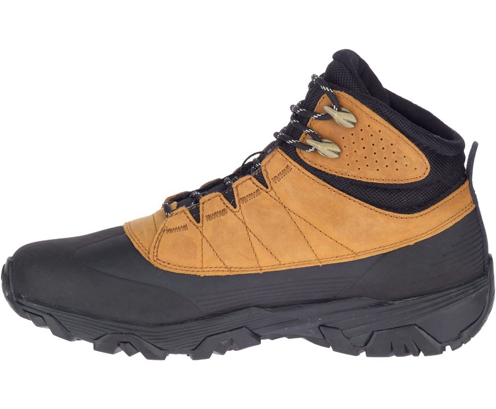 Merrell Boots Brown/Black - Coldpack Ice+ 6\" Polar Waterproof - Mens 81SIOKHTX